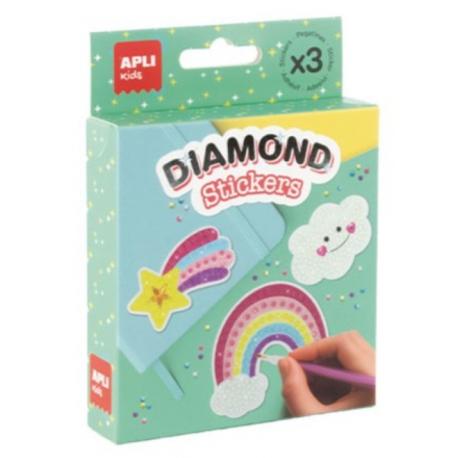 APLI Kids 20566 К-т диамантени стикери Дъга